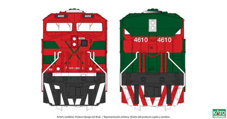PREORDER Kato N 176-8973 ES44AC FXE 4610