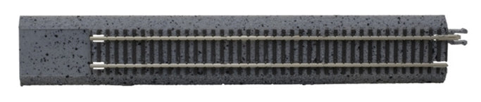 Atlas N G2093 True Track with Gray Ballast, Transition Track Code 65 to Code 55