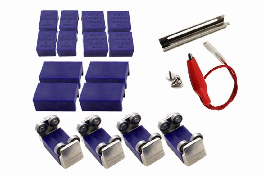 DCC Concepts DCMRRA4 Rolling Road Multi-Gauge, 4 Axle