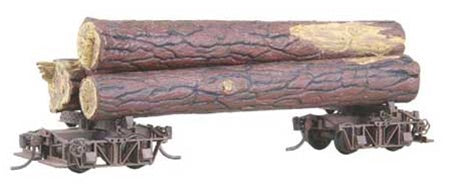 Kadee HO 101 Disconnect Log Trucks With Logs Kit