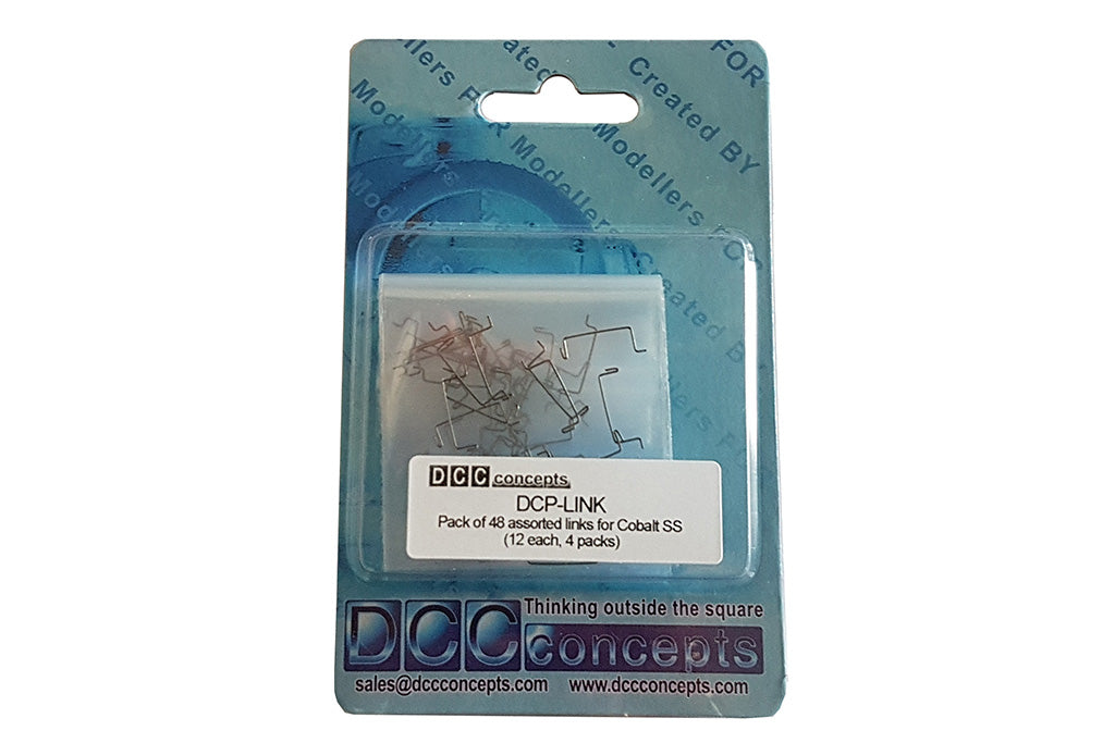 DCC Concepts LINK Pack of Assorted Links for Cobalt-SS (48)