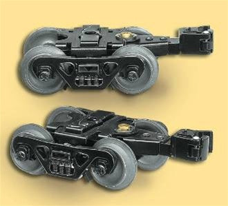 Lionel O 6-14251 Die-Cast Metal Sprung Trucks with Rotating Bearing Caps (2)