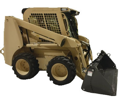 Trident Miniatures HO 87283 M400W Skid Steer Loader, Unpainted Resin Kit, U.S. Army