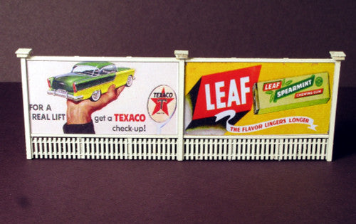 Monroe Models HO 2217 Double Billboard Kit