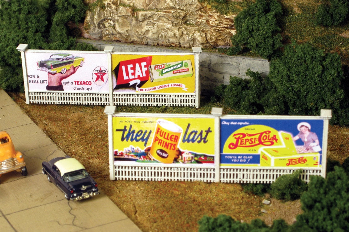 Monroe Models N 9217 Mini Tales Double Billboards Kit (2)