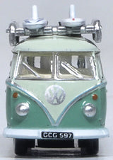 Oxford Diecast N NVWS005 Volkswagen T1 Samba Bus, Turquoise Blue/White