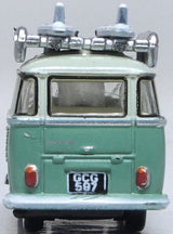 Oxford Diecast N NVWS005 Volkswagen T1 Samba Bus, Turquoise Blue/White