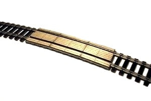 Osborn Model Kits HO 1049 22" Radius Level Crossing Boards Kit (2)