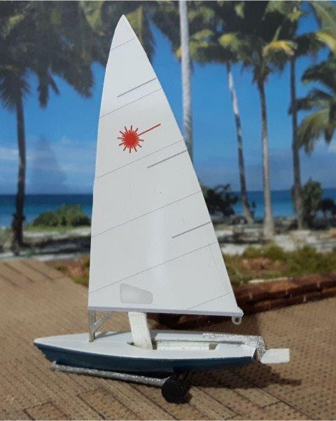 Osborn Model Kits N 3129 Dinghy Sailboat Kits (2)