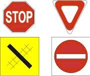 Osborn Model Kits N 3011 Road Signs Kit