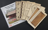 Osborn Model Kits N 3121 General Purpose Freight Shed Kit