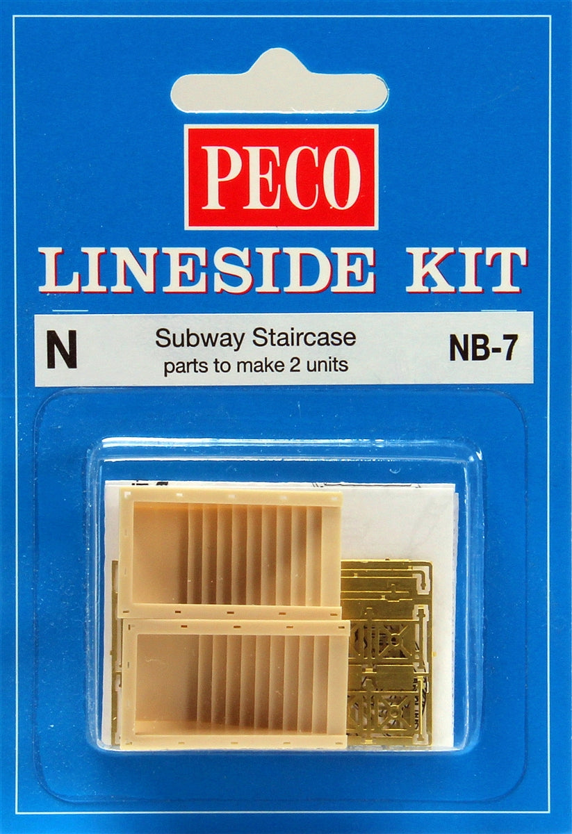 Peco N NB7 Subway Staircase Kit (Makes 2 Units)