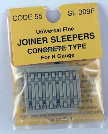 Peco N SL309F Code 55 Concrete Joiner Ties (24)