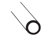 Plastruct 90605 TBFS-6 Styrene Round Tubing, 3/16" (8)