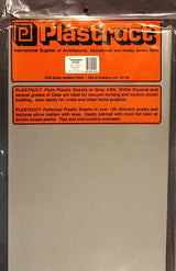 Plastruct 91005 SSA-106 Plain Gray ABS Sheet, .060" (2)