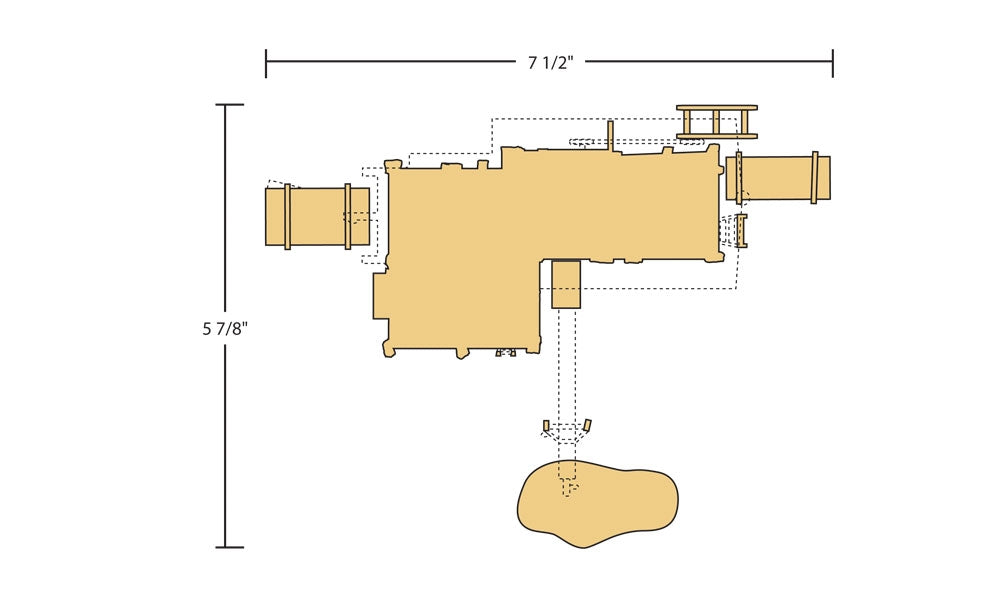 Woodland Scenics HO BR5044 Built and Ready Buzz's Sawmill
