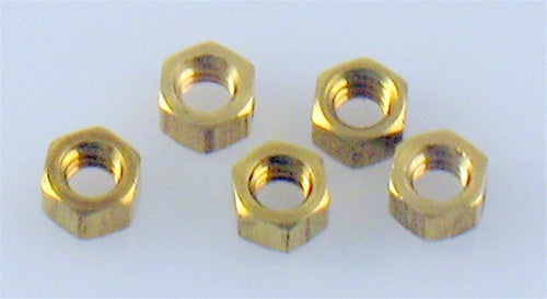 Hob-Bits H884 Hex Nuts Size: 2-56 (5-Pack)