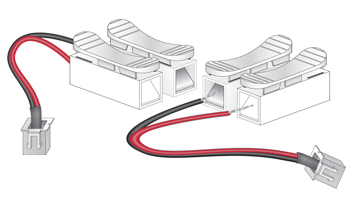 Woodland Scenics JP5685 Just Plug Lighting System, Accessory Linker Plugs