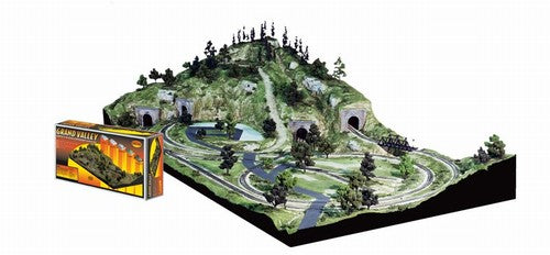 Woodland Scenics HO ST1483 Grand Valley Layout Kit