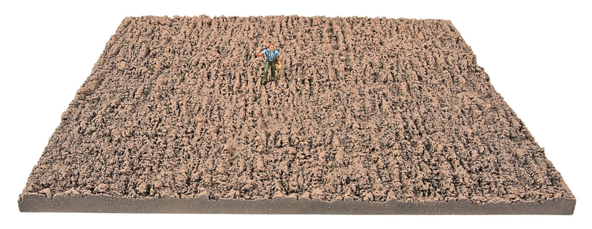 Walthers SceneMaster 949-1132 Foam Field Mat, Plowed Field