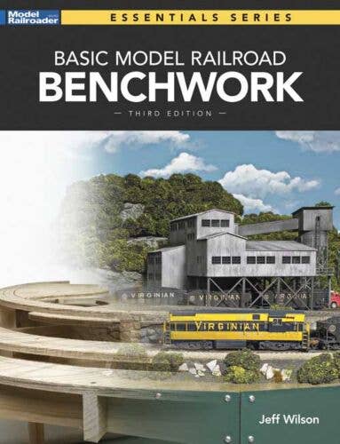 Kalmbach Publishing 12852 Basic Model Railroad Benchwork, Softcover, 128 Pages