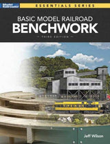 Kalmbach Publishing 12852 Basic Model Railroad Benchwork, Softcover, 128 Pages