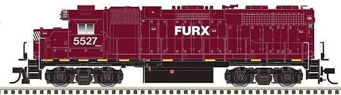 Atlas N 40005625 EMD GP38 Low Nose with Dynamic Brakes Locomotive Lok, Master Gold, First Union Rail Leasing FURX #5525 (DCC and LokSound Equipped)