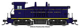Walthers Mainline HO 20624 EMD NW2 Phase V Locomotive ESU, Baltimore & Ohio #572