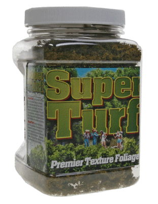 Scenic Express 865B Flock & Turf Superturf Ground Cover, Moss 32oz 1L Shaker