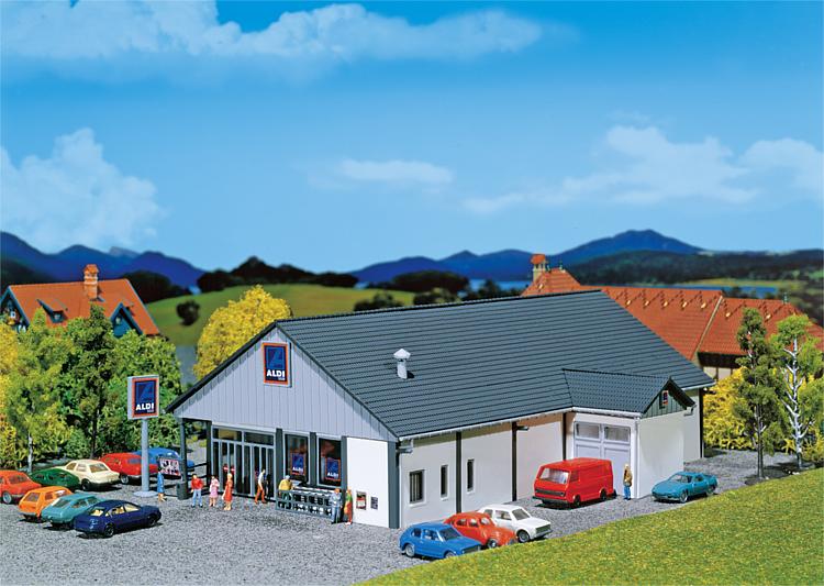 Faller N 232204 Aldi Supermarket Building Kit