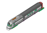 PREORDER Kato N 106-101-DCC Pioneer Zephyr Set, Chicago Burlington & Quincy (3-Pack) (DCC-Equipped)