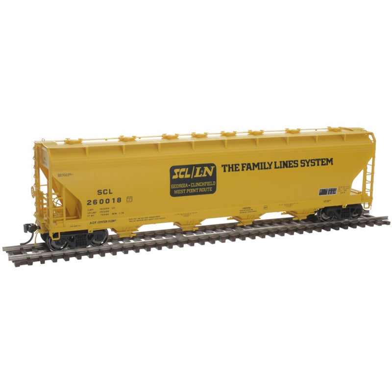 Atlas Master Plus HO 20006400 5250 Hopper, Seaboard Coast Line #260016