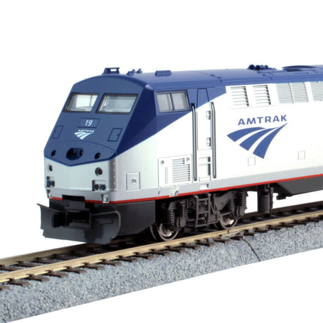 PREORDER Kato HO 376117LSD GE P42 Genesis, Sound, Working Ditch Lights Locomotive Amtrak #17 (DCC & Sound-Equipped)