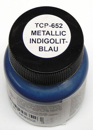Tru-Color Paint 652 Automotive Acrylic Color, Metallic Indigolitblau (1oz)